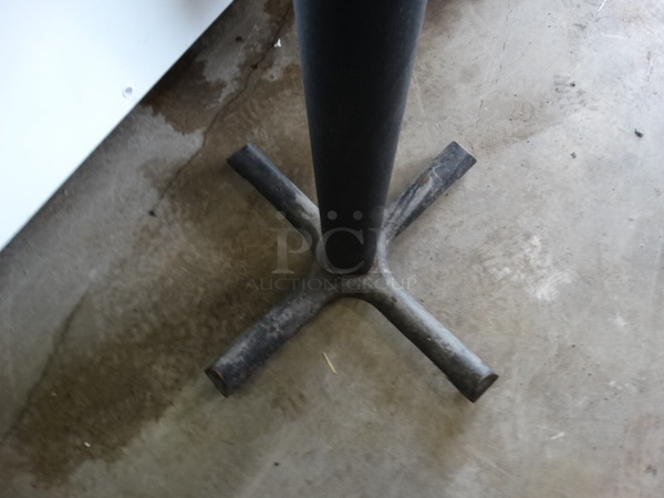Black Metal Table Base. 22x22x29 - Image 2 of 3