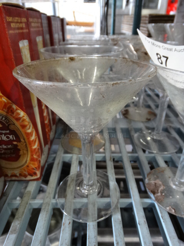 10 Martini Glasses. 4x4x6. 10 Times Your Bid! - Image 2 of 3