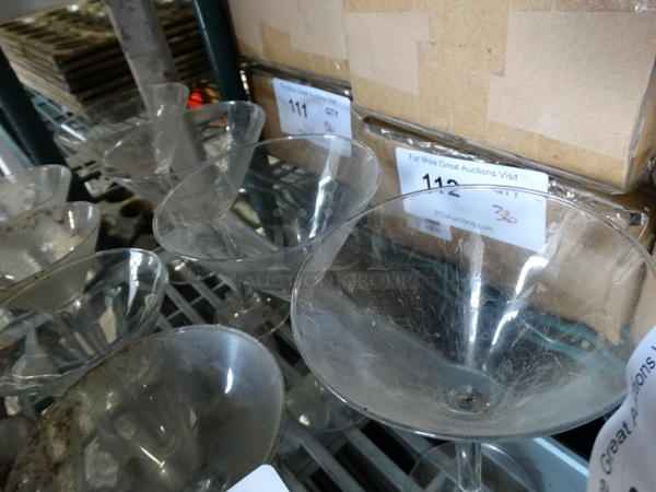 5 Martini Glasses. 5x5x7. 5 Times Your Bid! - Image 2 of 3