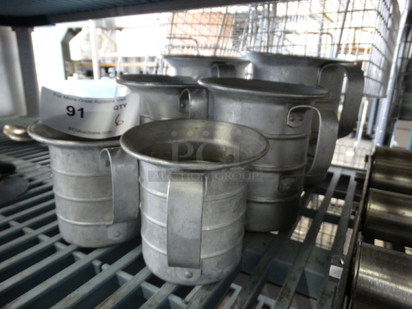 6 Various Metal Pitchers. Includes 8x6x7. 6 Times Your Bid! - Image 3 of 3