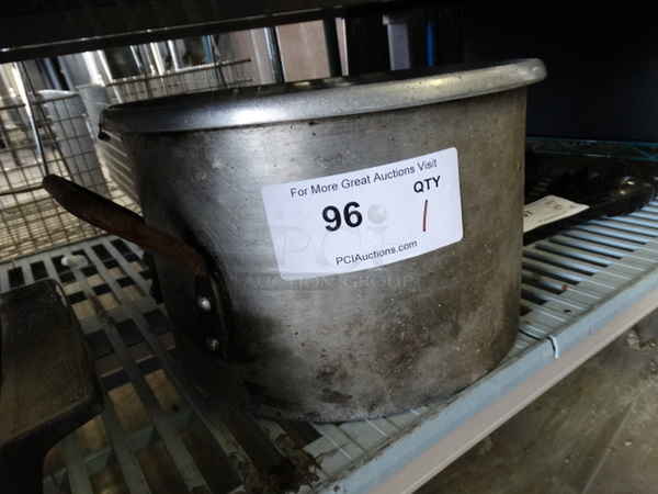 Metal Stock Pot. 16x12x8 - Image 2 of 3