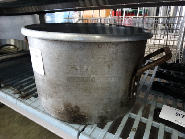 Metal Stock Pot. 16x12x8 - Image 3 of 3