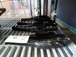 ALL ONE MONEY! Lot of 18 Poly Black Tongs! 9"