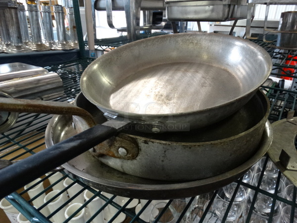3 Various Metal SKillets. Includes 21x12.5x2. 3 Times Your Bid! - Image 2 of 3