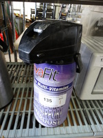 Black Finish Air Pot. 6x8x15