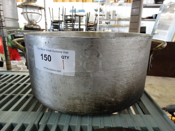 Metal Stock Pot. 18x14.5x7 - Image 2 of 4