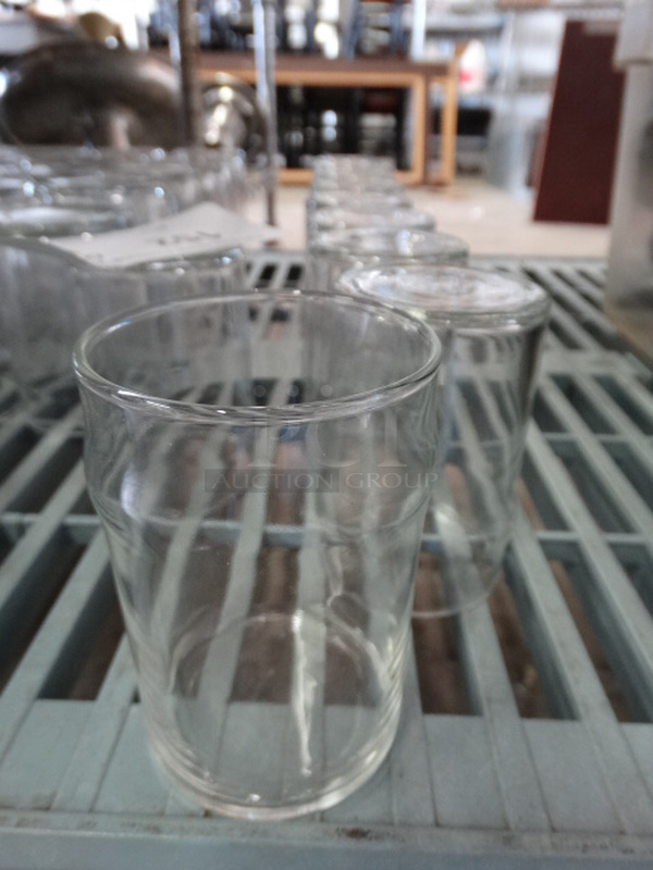 10 Beverage Glasses. 2.5x2.5x3.75. 10 Times Your Bid!