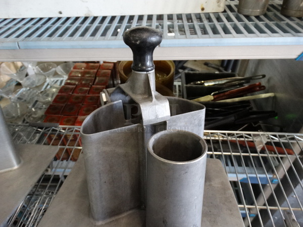 Metal Commercial Continuous Feed Head For Robot Coupe Food Processor. 12x17x15 - Image 3 of 4
