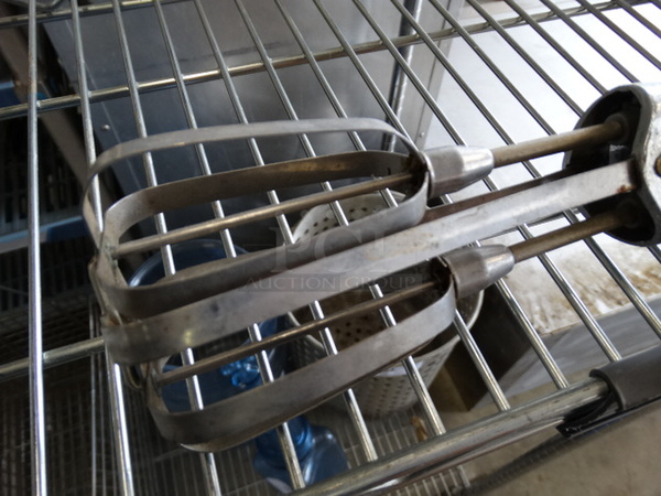 Metal Egg Beater. 12" - Image 2 of 4