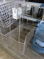 5 Metal Baskets. 10x23x23. 5 Times Your Bid!