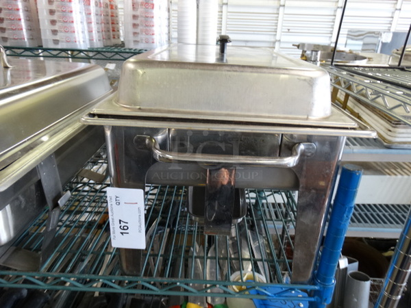 Metal Chafing Dish w/ Drop In and Lid. 14x24x14 - Image 1 of 3