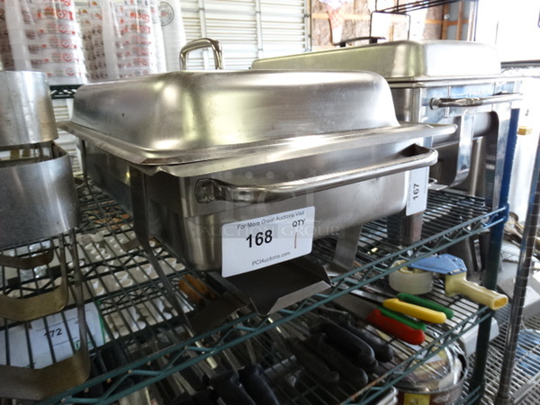 Metal Chafing Dish w/ Drop In and Lid. 14x22x14 - Image 2 of 5