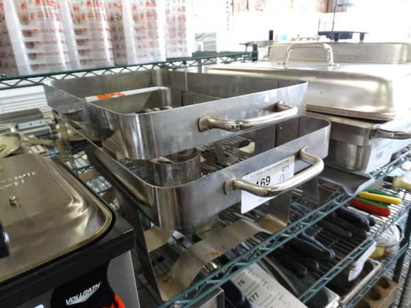 2 Metal Chafing Dish Frames. 14x21x9. 2 Times Your Bid! - Image 2 of 4
