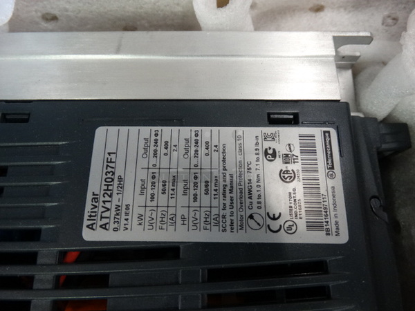 Schneider Model ATV12H037F1 Speed Drive - Image 3 of 6