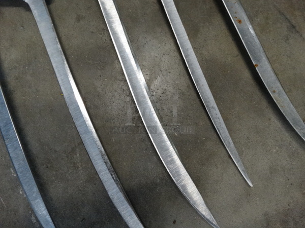 5 SHARPENED Metal Boning Knives. Includes 15". 5 Times Your Bid! - Image 3 of 5