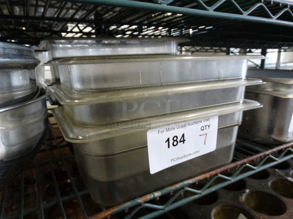 7 Poly 1/4 Size Drop In Bins. 1/4x4. 7 Times Your Bid! - Image 3 of 3