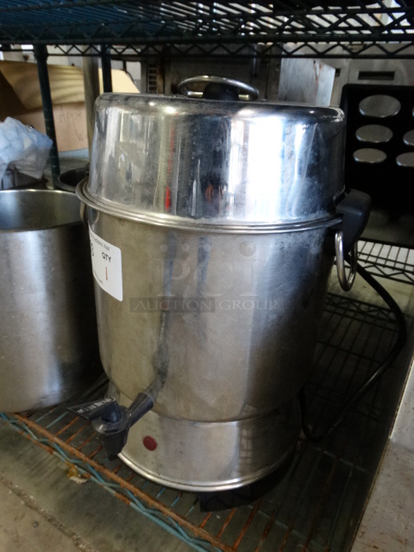 Metal Countertop Percolating Urn. 12x14x27 - Image 2 of 4