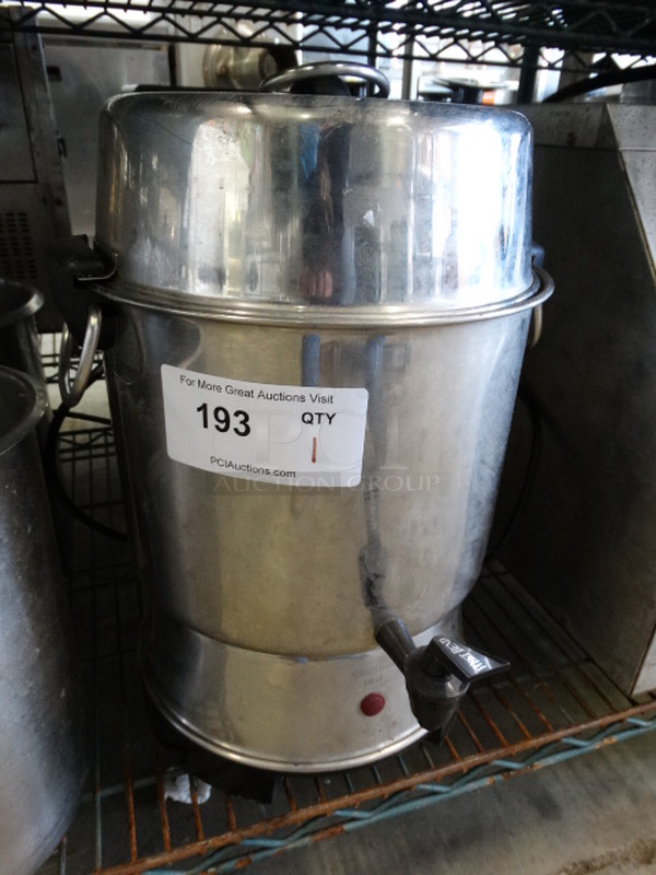 Metal Countertop Percolating Urn. 12x14x27 - Image 3 of 4
