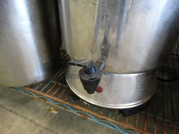 Metal Countertop Percolating Urn. 12x14x27 - Image 4 of 4