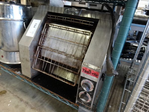 NICE! Toast-rite Model TRH Metal Commercial Countertop Conveyor Oven. 208 Volts, 1 Phase. 18x23x17 - Image 4 of 8