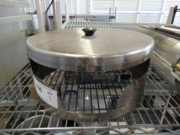 Metal Lid. 13.5x13.5x7 - Image 1 of 3