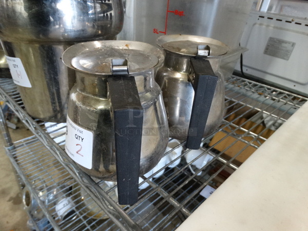 2 Metal Pitchers. 8x5x7. 2 Times Your Bid! - Image 2 of 3