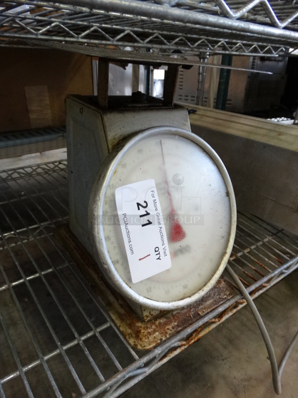 Winco Metal Countertop Food Portioning Scale. 9x11x11 - Image 2 of 4