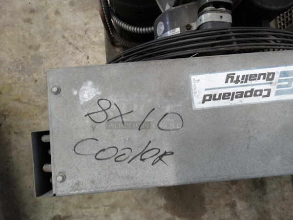 FANTASTIC! 6'x6'x7.5' Walk In Cooler Box w/ Copeland Compressor and Russell Model AA28-134B Condenser. Does Not Have Floor. 115/208-240 Volts, 1 Phase. 6'x6'x7.5' - Image 11 of 11