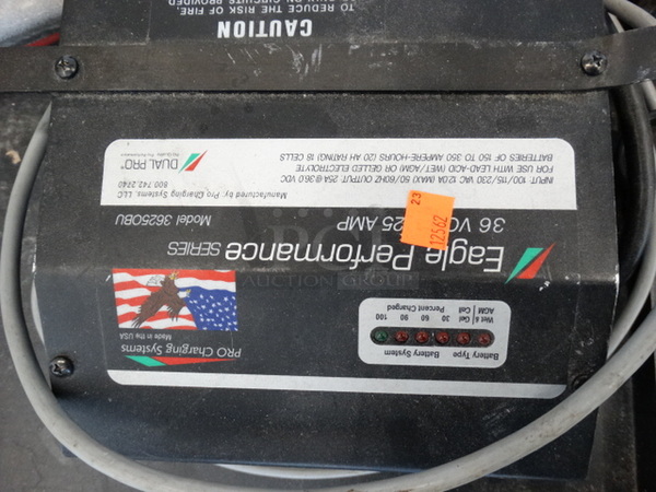 NICE! Eagle Performance Model 3625OBU Commercial Floor Style Floor Cleaning Machine. 34x60x43. Cannot Test - Battery Needs To Be Charged - Image 5 of 9