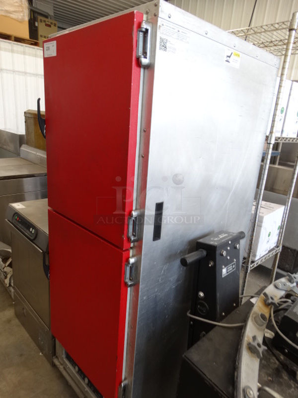 NICE! CresCor Metal Commercial 2 Half Size Door Proofer Holding Cabinet on Commercial Casters. 26x34x70. Cannot Test Due To Plug Style - Image 3 of 6