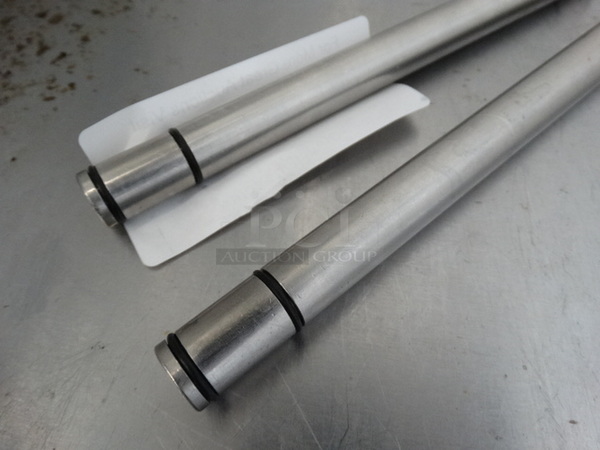 2 Taylor X29429-2 Metal Feed Tubes For Ice Cream Machine. 9". 2 Times Your Bid! - Image 3 of 3