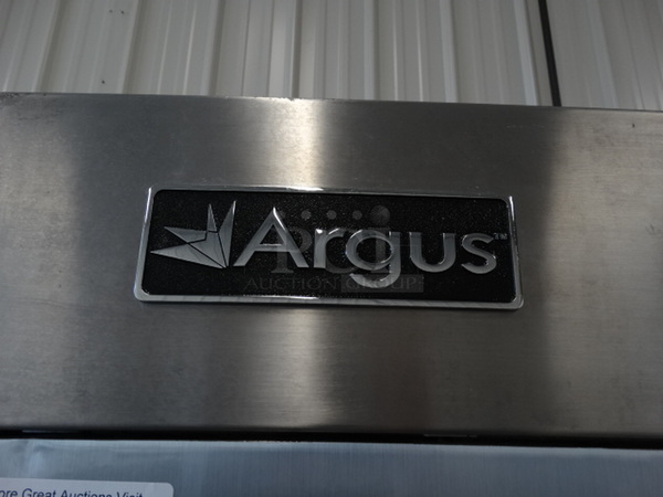 WOW! Argus Model EDRF-49 Stainless Steel Commercial 2 Door Reach In Freezer on Commercial Casters. 115 Volts, 1 Phase. 54x32x85. Tested and Working! - Image 7 of 7