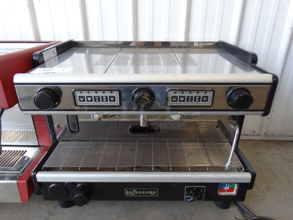 BEAUTIFUL! La Spaziale Stainless Steel Commercial Countertop 2 Group Espresso Machine w/ Steam Wand. 27x22x21