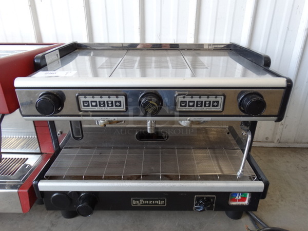 BEAUTIFUL! La Spaziale Stainless Steel Commercial Countertop 2 Group Espresso Machine w/ Steam Wand. 27x22x21 - Image 1 of 8