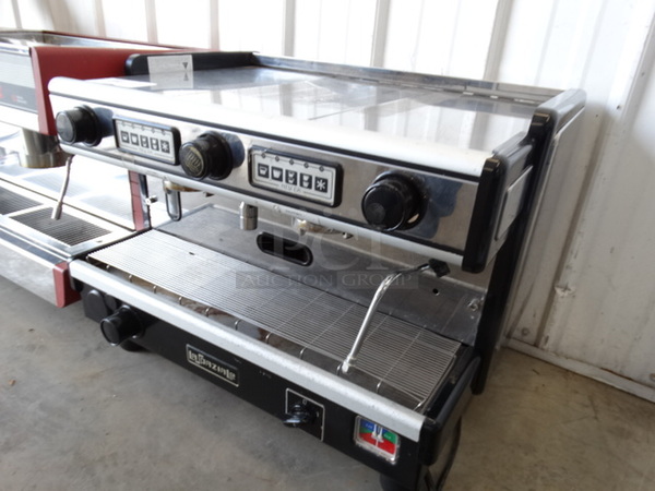 BEAUTIFUL! La Spaziale Stainless Steel Commercial Countertop 2 Group Espresso Machine w/ Steam Wand. 27x22x21 - Image 6 of 8
