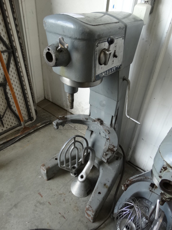 GREAT! Hobart Model D-300 Metal Commercial 30 Quart Planetary Mixer w/ Paddle and Dough Hook Attachments. 115 Volts, 1 Phase. 2x22x45. Tested and Working!