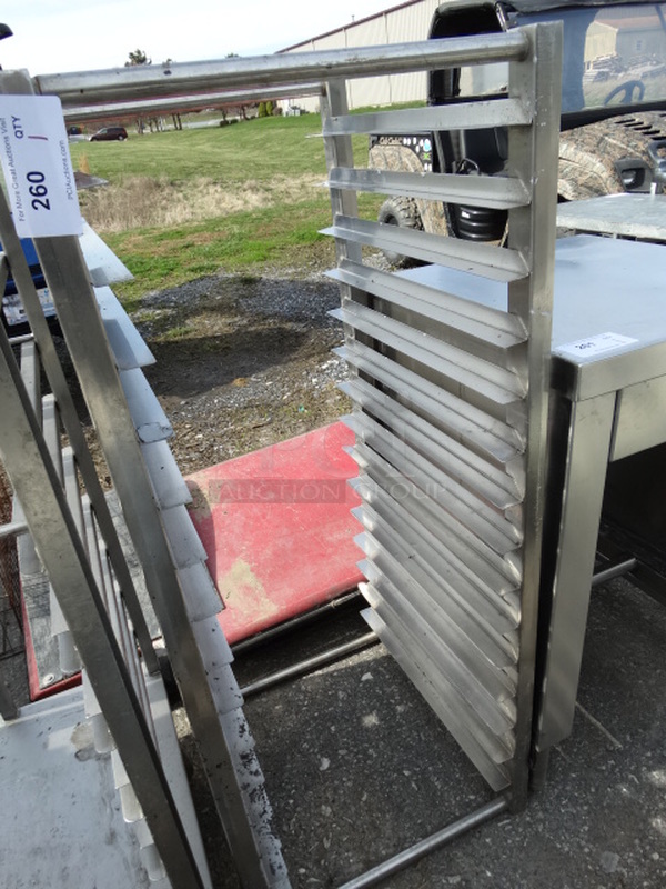 Metal Commercial Pan Rack. 21x22x50 - Image 3 of 4
