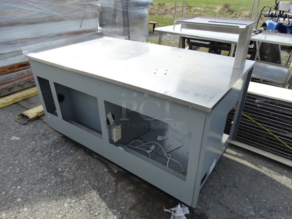 Duke Stainless Steel Commercial Cashier Station of Sandwich Make Line. 61x34x46 - Image 5 of 7