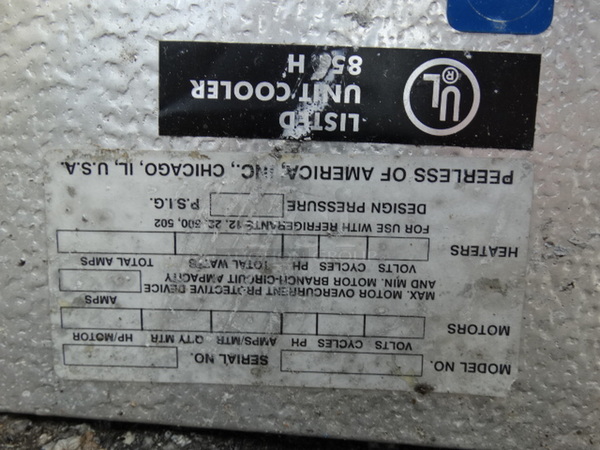 Peerless Metal Commercial Condenser. 34x13x20 - Image 2 of 5