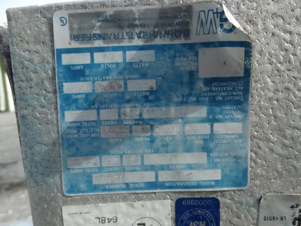 Metal Commercial Condenser. 95x21x23 - Image 2 of 7