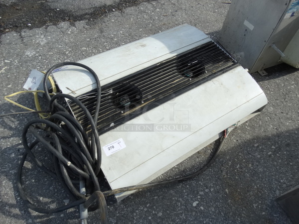 Carrier Transicold Metal Commercial Refrigeration Attachment for Reefer Trailer. 41x35x8. Goes GREAT w/ Item 265! - Image 2 of 5