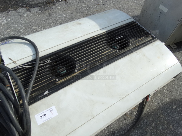 Carrier Transicold Metal Commercial Refrigeration Attachment for Reefer Trailer. 41x35x8. Goes GREAT w/ Item 265! - Image 3 of 5