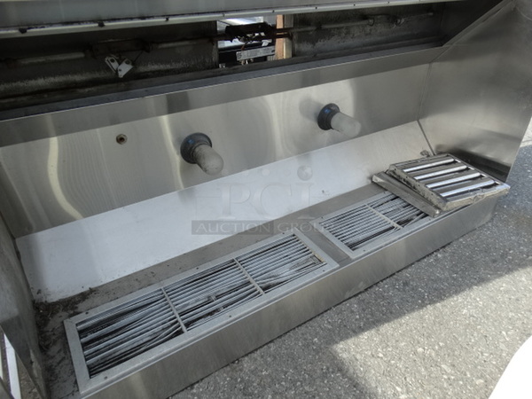 SWEET! 7' Stainless Steel Commercial Return Air Grease Hood. 84x25x51 - Image 3 of 5