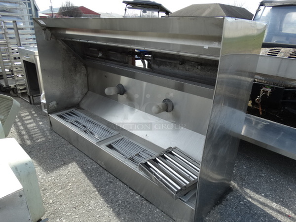 SWEET! 7' Stainless Steel Commercial Return Air Grease Hood. 84x25x51 - Image 5 of 5