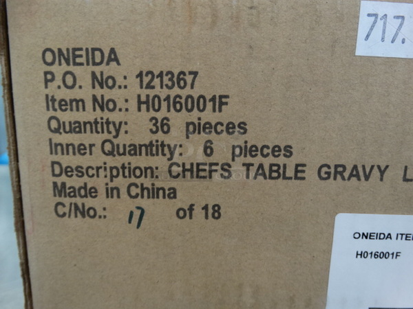 36 BRAND NEW IN BOX! Oneida Chef's Table Gravy Ladle. 9". 36 Times Your Bid! - Image 4 of 4