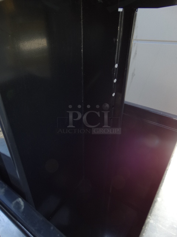 Black Metal 2 Drawer Filing Cabinet. 14.5x28x20 - Image 4 of 5