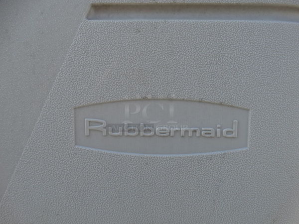 Rubbermaid Gray Poly 2 Door Cabinet. 53x32x74 - Image 7 of 7