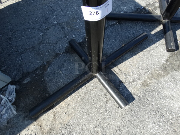 Black Metal Table Base. 36x23x28 - Image 5 of 5