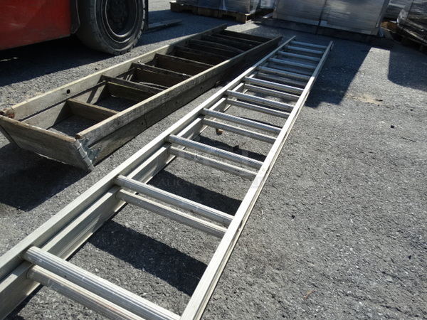 Metal 14' Ladder. 168x5x17 - Image 3 of 3