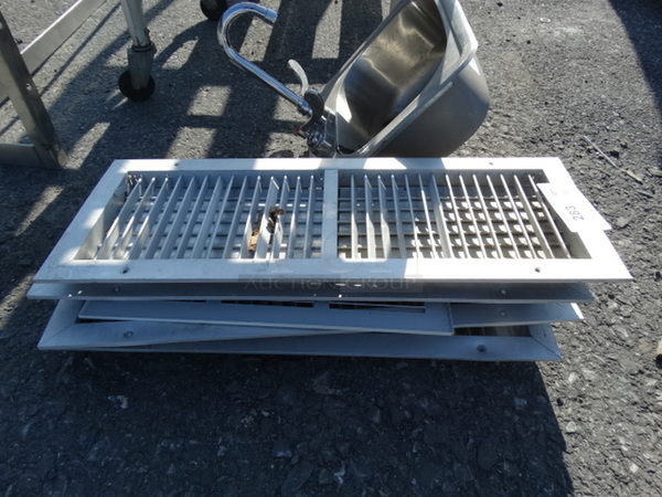 4 Metal Vent Covers. 10x26x2. 4 Times Your Bid! - Image 3 of 3